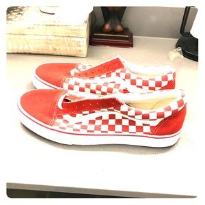 Red & White Vans
